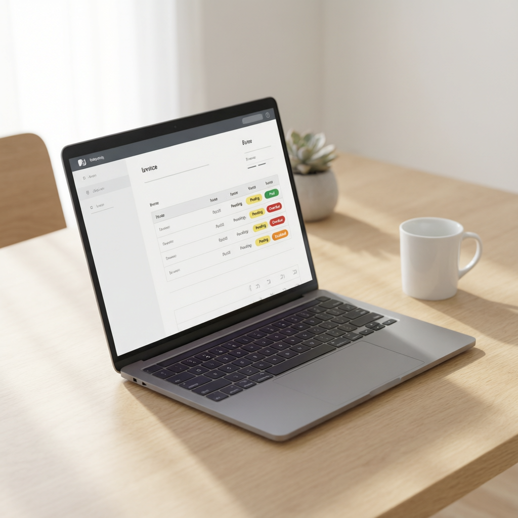 Once you've configured your settings, you're done. Every invoice you send from that point on will be