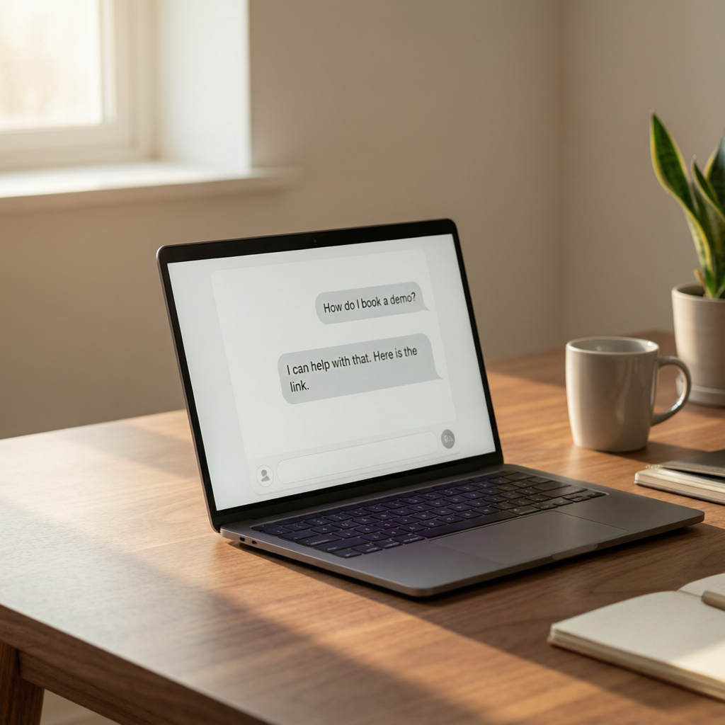 Prigmar's AI chatbot fills that gap. It sits on your site, ready to answer common questions at any h