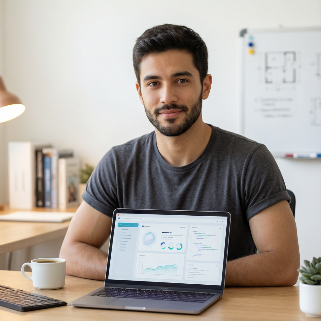Free Builder's framework makes it straightforward to set up an AI worker that builds and updates a l