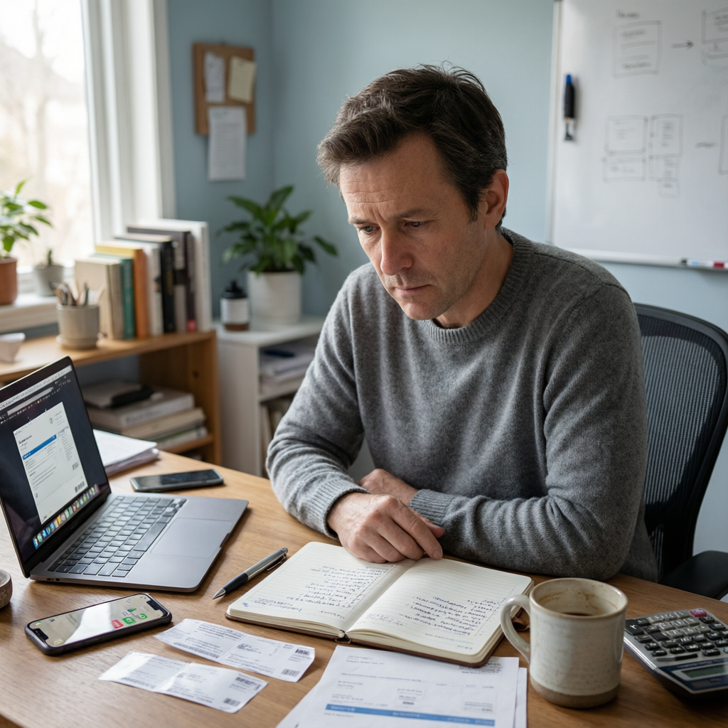 You're not lazy. You're running a business alone, and your attention is stretched across sales, deli