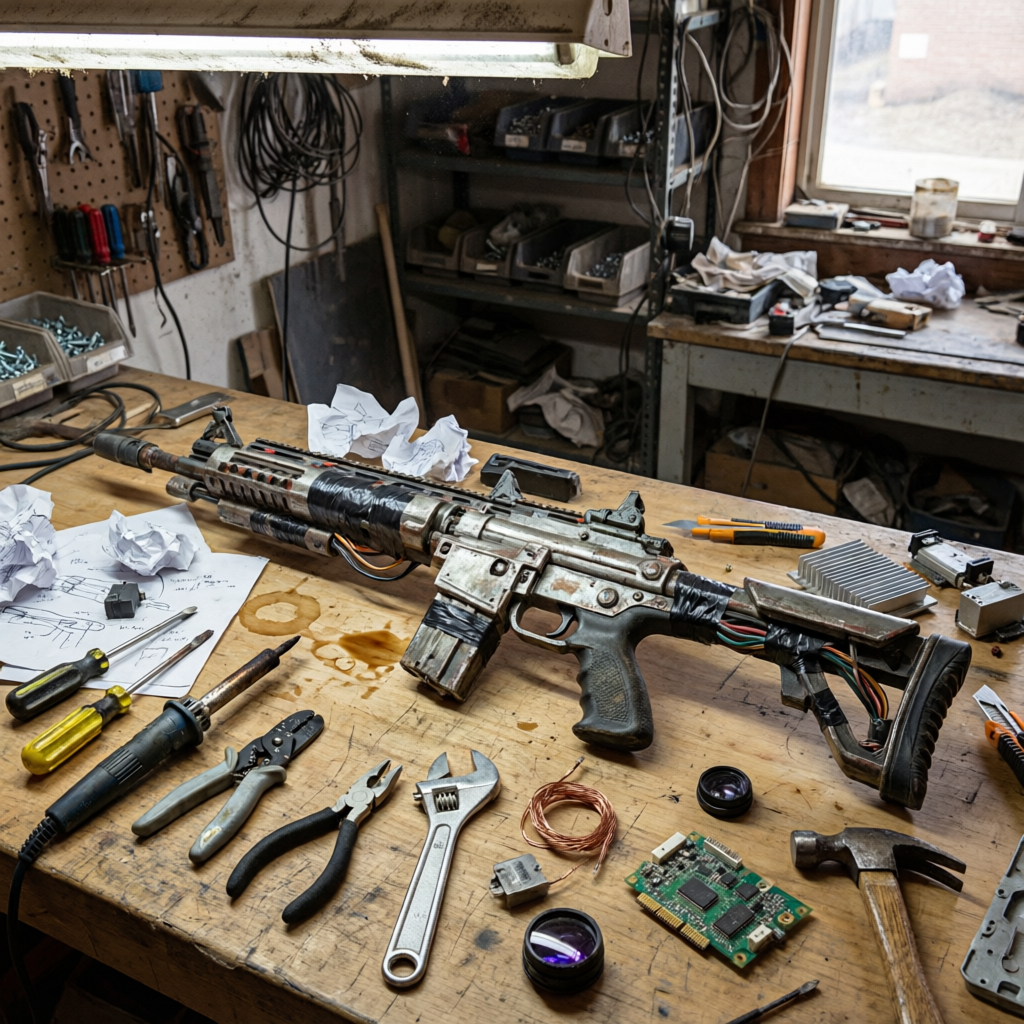 Once you see your weapon in action, you'll understand the weight of design decisions. Why does this 