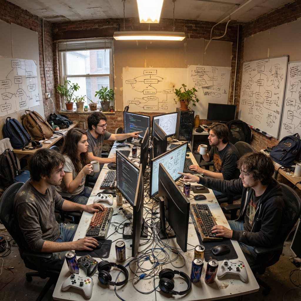 This model flips the typical indie game development cost equation. Instead of spending money on mark