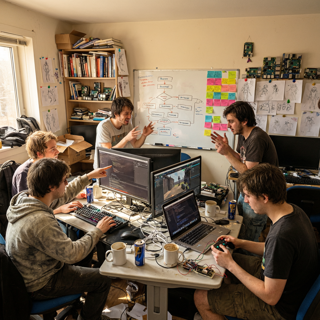 This model also keeps our indie game development cost low. We don't need a big QA team because our p