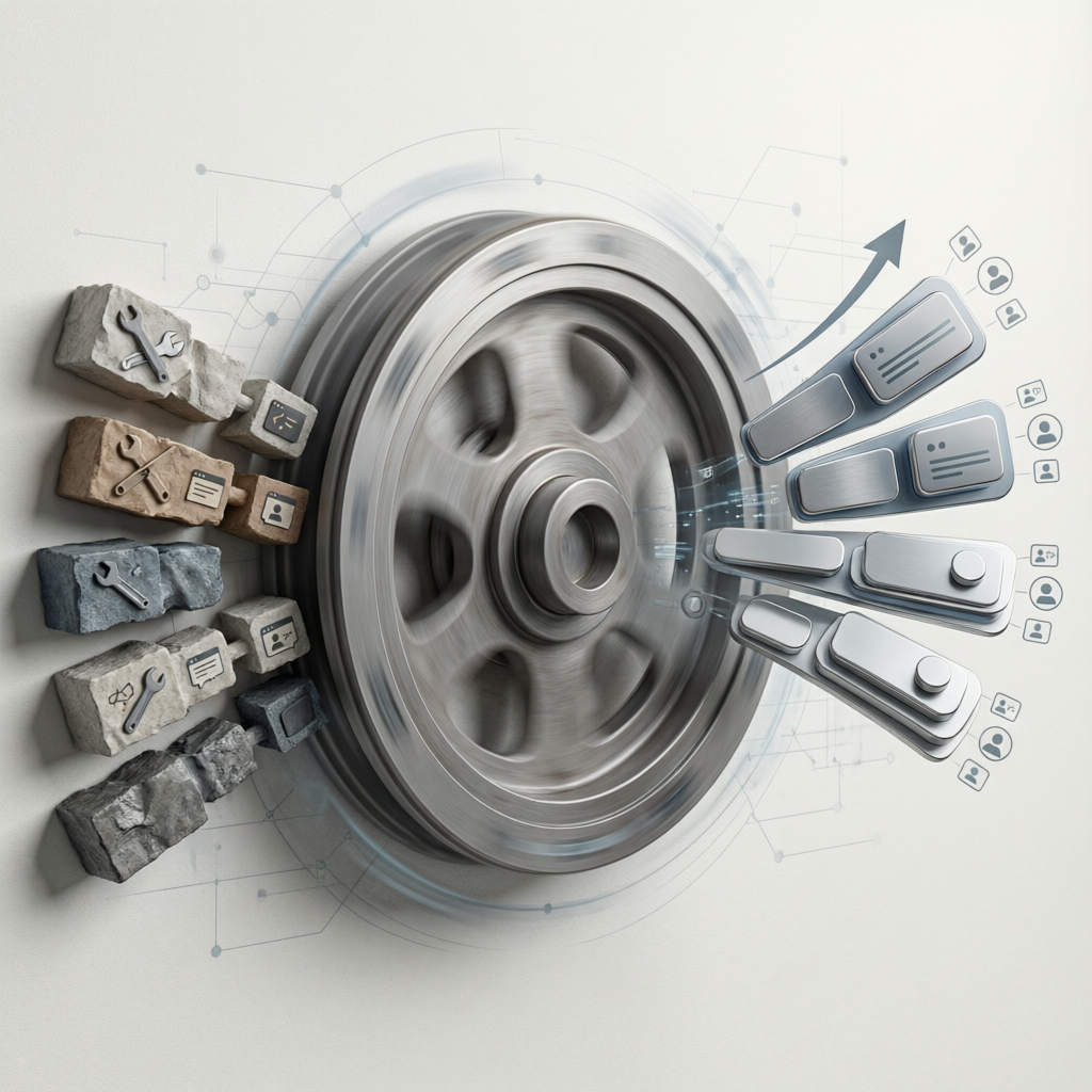 This creates a flywheel. Each custom request that you convert into a product feature makes your SaaS