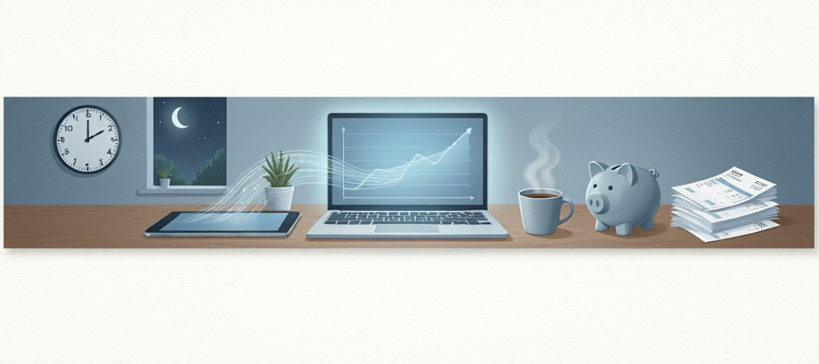 Stop writing one article a month and hoping. Prigmar's SEO agent scans your site, finds gaps, writes full articles with images, and auto-publishes to WordPress—while you sleep.