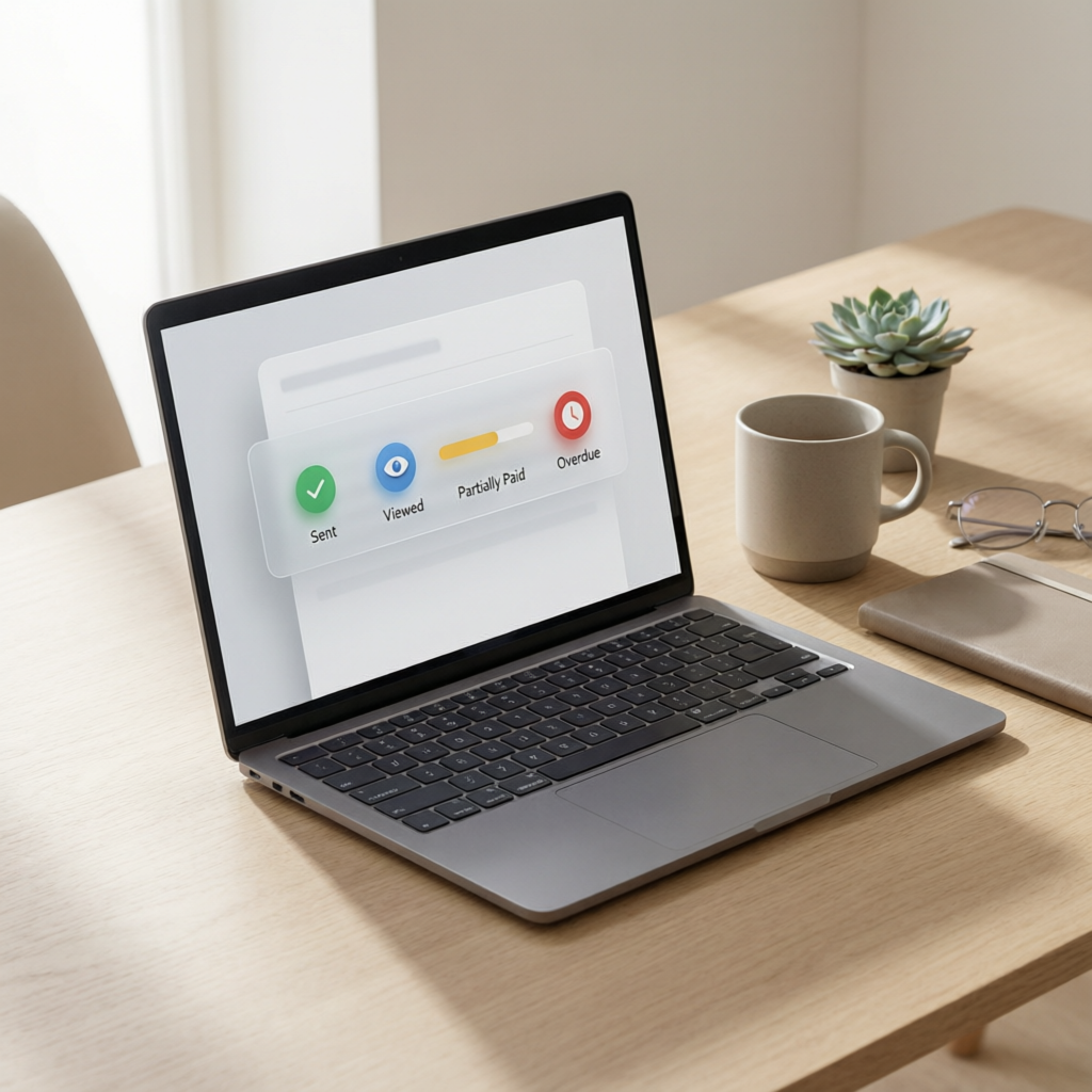 But the agent doesn't stop at creation. It dispatches the invoice via email or a client portal link.
