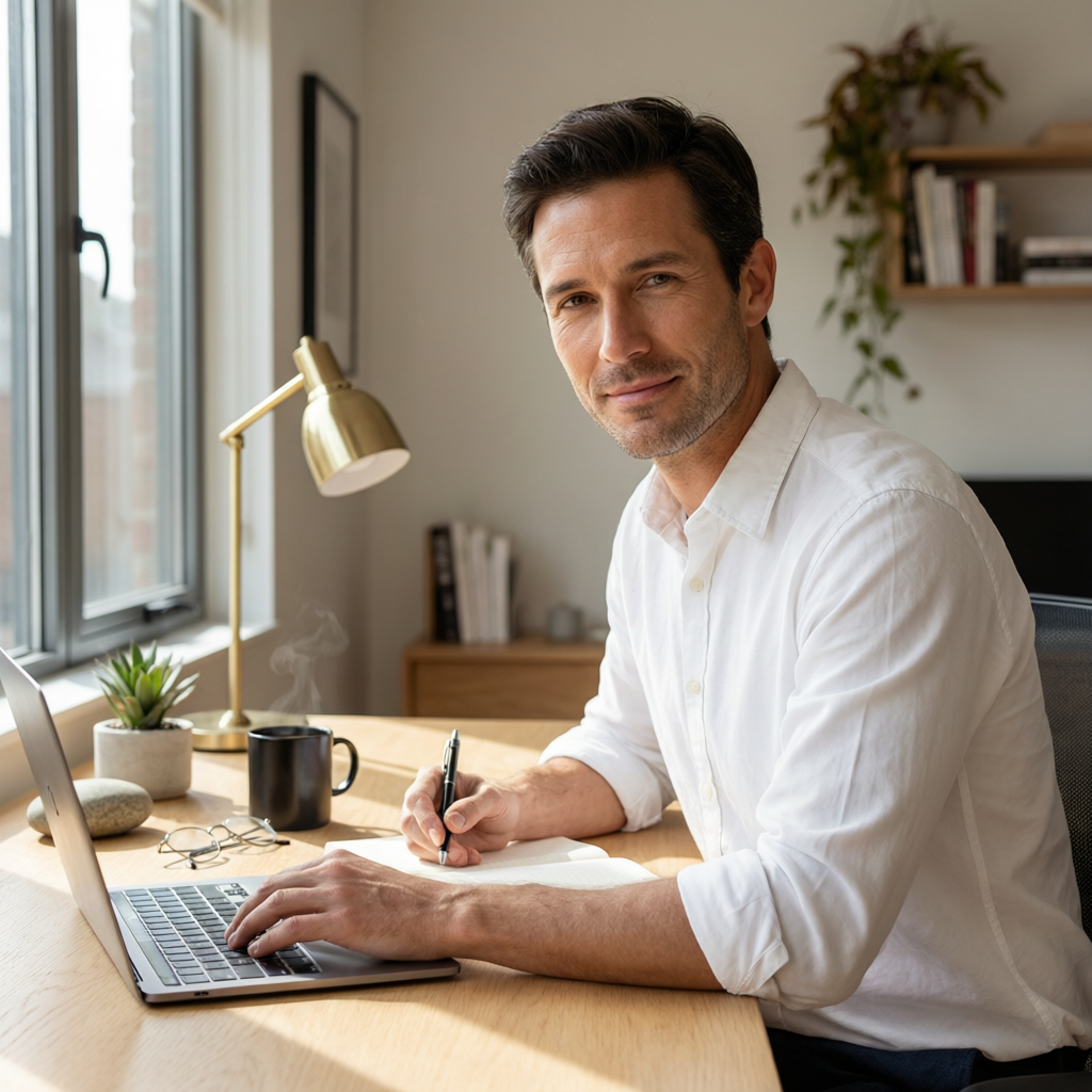 Now imagine flipping that model. Instead of trading hours for a fraction of their rate, you build a 