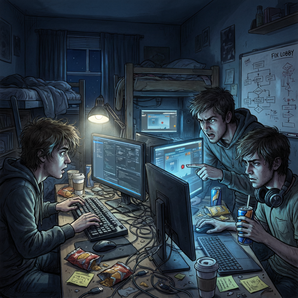 We knew the bottleneck, but we kept pushing it off. 'We'll optimize next sprint' is a classic indie 