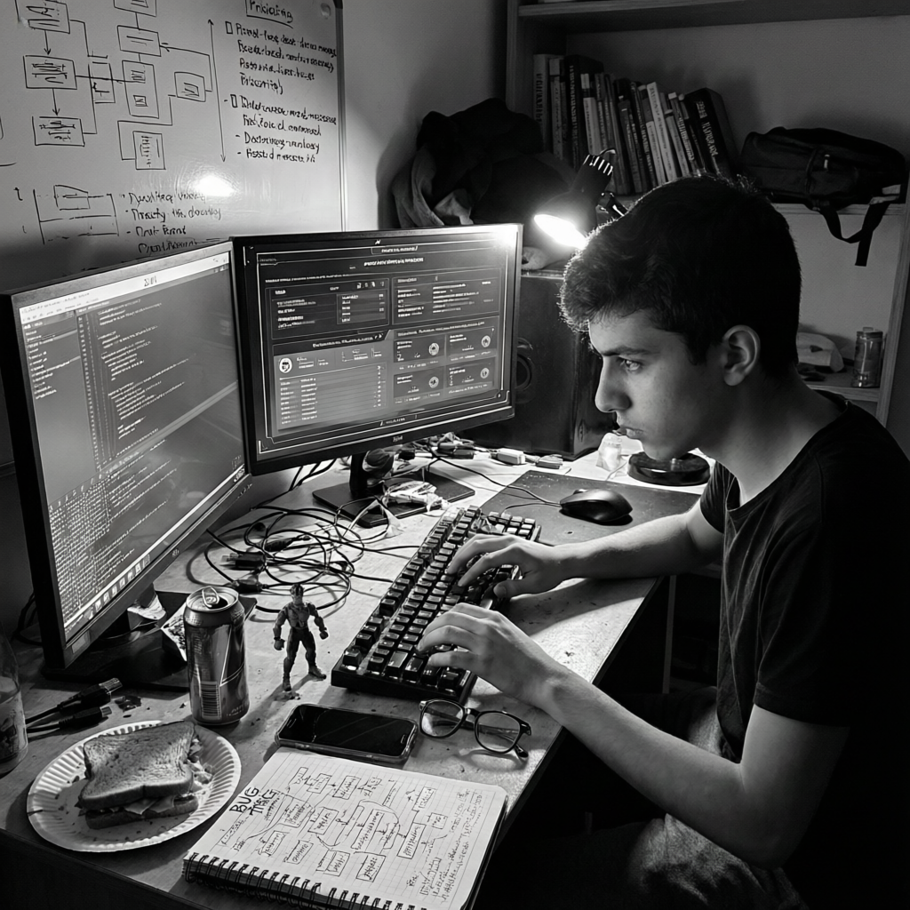 We're a small student-run studio out of Tunisia, and if you've ever wondered what indie game dev act
