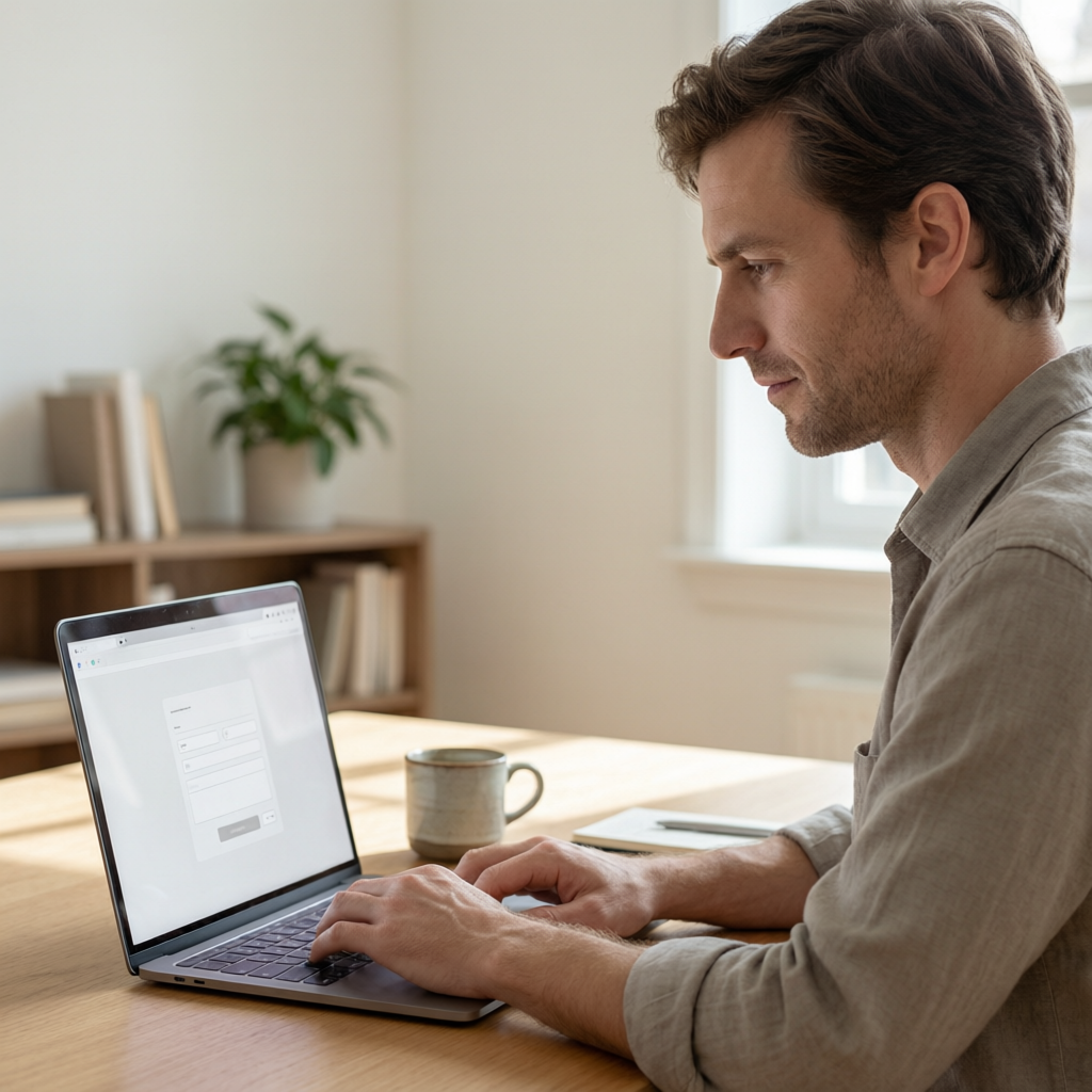 He built a free website builder for churches using Free Builder. The tool asks a few questions about