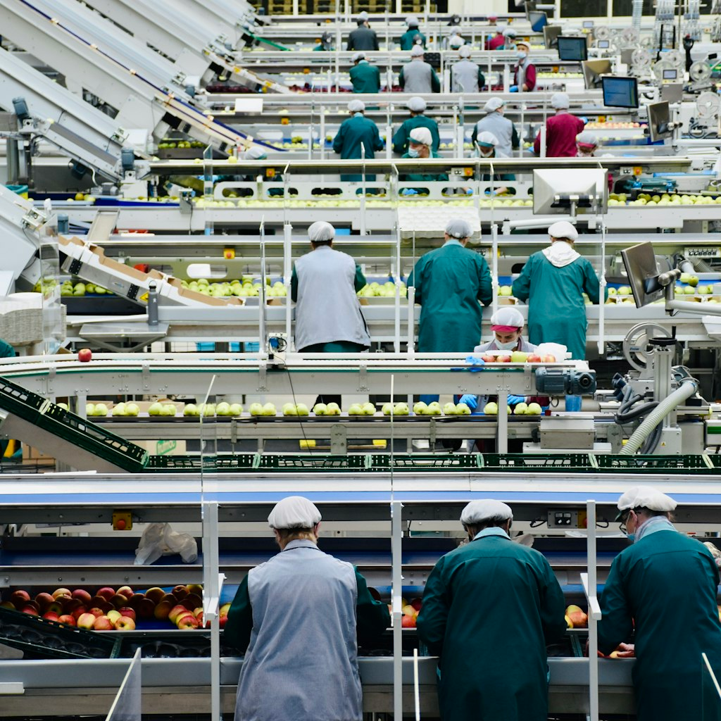 With Free Builder, you build a factory that runs on AI workers. You design the production line once.