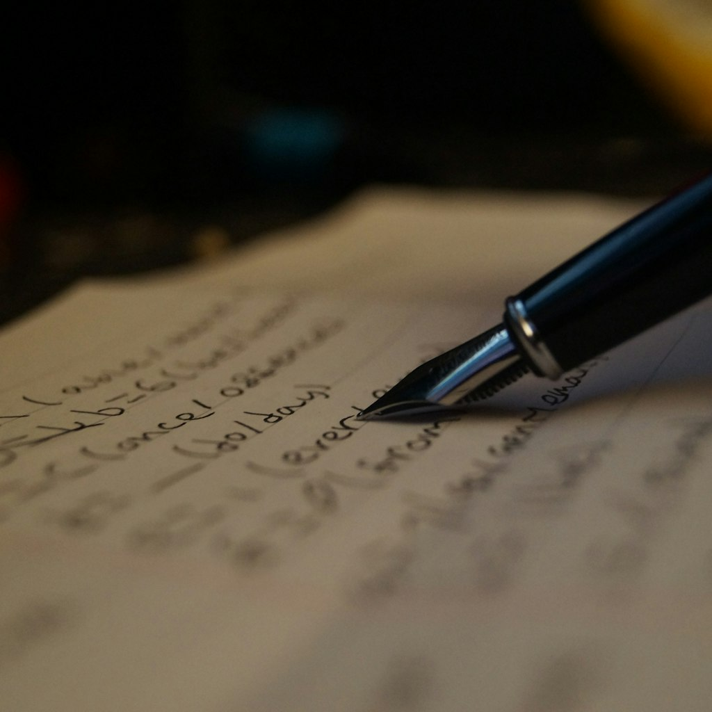 Here is a cleaner order. First, write down what you say when a client pays late. Second, write down 