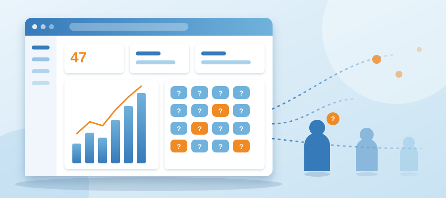 Your FAQ page sits there while visitors leave with unanswered questions. Prigmar's chat agent answers them from your own knowledge base, day or night, so the lead doesn't walk.